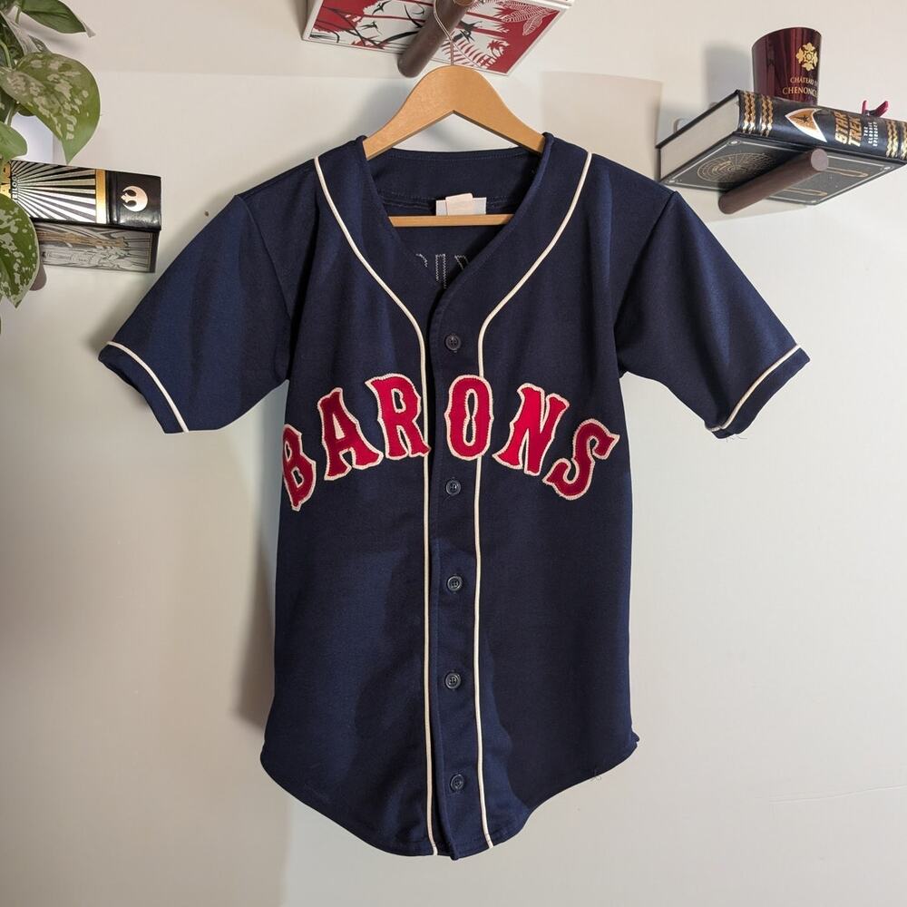Teamwork Athletic Apparel | Barons Baseball Jersey Bokich #4 | Youth M (30-32)